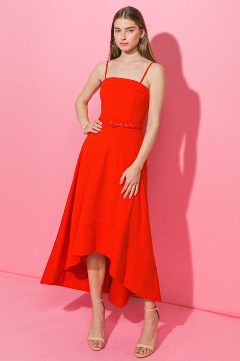 watch-me-go-woven-hi-lo-dress Flying Tomato-Sophia's StyleDRESSES-1
